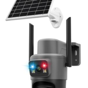BeshTech Solar 4G 4K AI Dual Lens Camera
